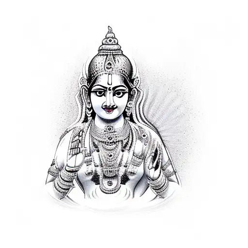 Rama Lakshmi  tattoo design idea