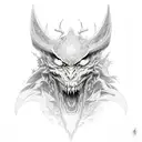 aatrox tattoo design idea