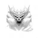 aatrox tattoo design idea