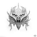 aatrox tattoo design idea