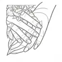 wedding ring finger tattoo tattoo design idea