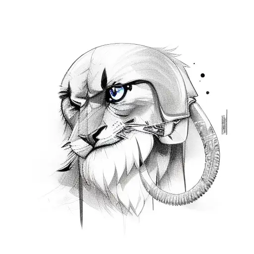 a name ''Maverick'' tattoo design idea