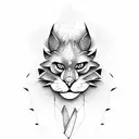 a name ''Maverick'' tattoo design idea