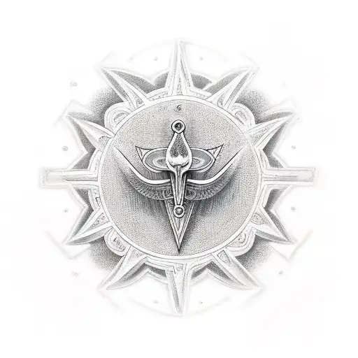 Ankh Symbol tattoo design idea