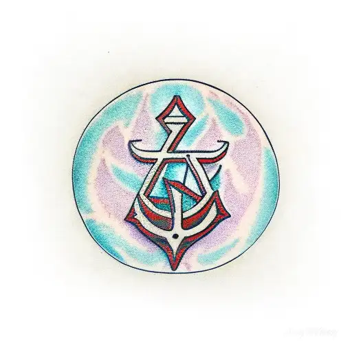 Ankh Symbol tattoo design idea