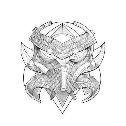 skyrim tattoo design idea