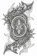 biometric full back tattoo design tattoo design idea