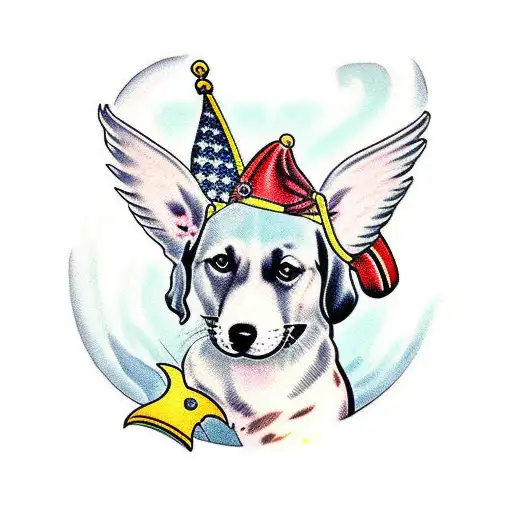 pets mix tattoo design idea