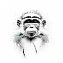 chimpace graffiti tattoo design idea