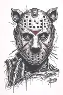 Friday the 13th tattoo design idea
