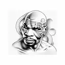 Mike Tyson  tattoo design idea