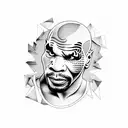 Mike Tyson  tattoo design idea
