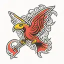 foo fighters logo tattoo design idea