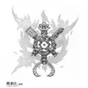 Kingdom Hearts tattoo design idea