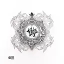 Kingdom Hearts tattoo design idea
