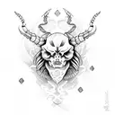 scorpio three tales tattoo design idea