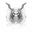 scorpio three tales tattoo design idea