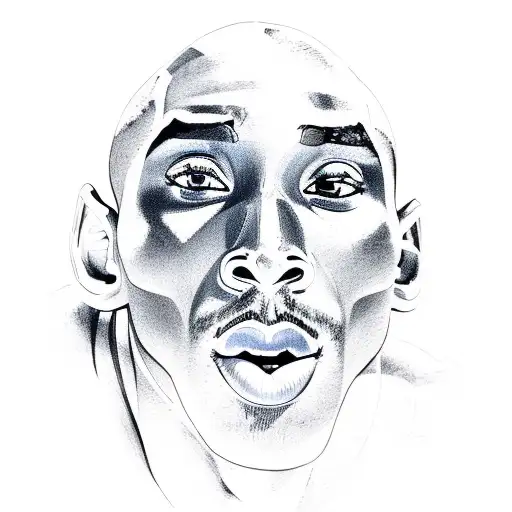 A kobe bryant quote on the calf tattoo design idea