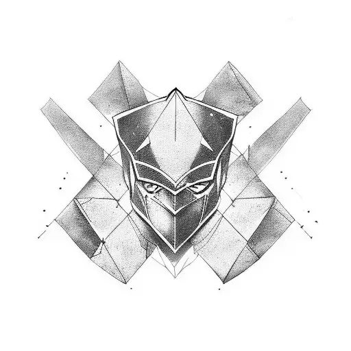 geometrical, assassin creed, hunter x hunter tattoo design idea