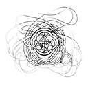 peaceful and quiet  tattoo design idea
