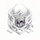 god overthinking  tattoo design idea