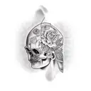 god overthinking  tattoo design idea