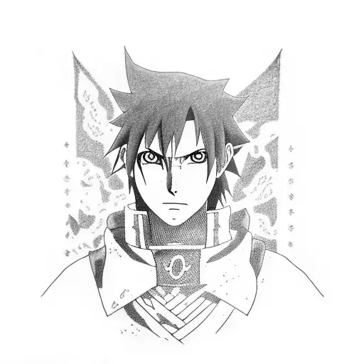 sasuke uchiha tattoo design idea