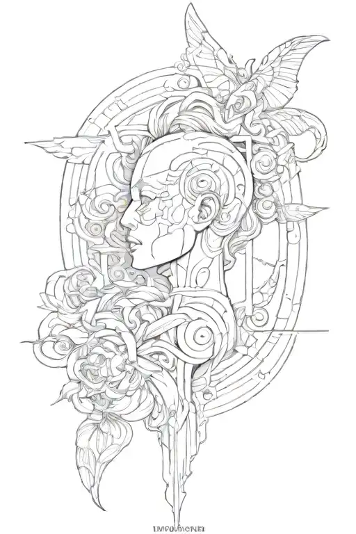 I think, therefore I am tattoo design idea