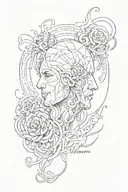 I think, therefore I am tattoo design idea