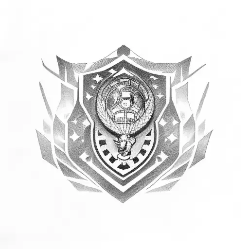 Chelsea crest with Star Wars  tattoo design idea