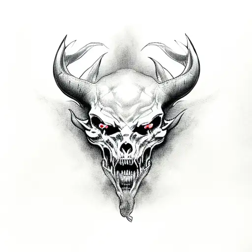 diablo tattoo design idea