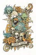 dance gavin dance tattoo design idea