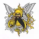 Wu-Tang Clan Art tattoo design idea