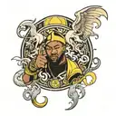 Wu-Tang Clan Art tattoo design idea