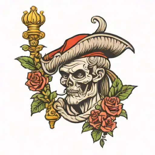 vini vini vici caesar tattoo design idea