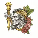 vini vini vici caesar tattoo design idea