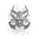  dollars gangsta  tattoo design idea