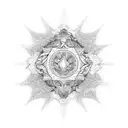 fractals tattoo design idea