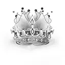 Queen's Crown tattoo design idea