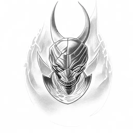 black mamba logo tattoo with 999 in juice wrld style and some bambboo in the back tattoo design idea