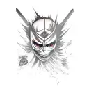 bleach ichigo sword  tattoo design idea