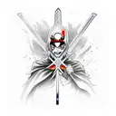 bleach ichigo sword  tattoo design idea