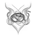 snake on branch for collar bone tattoo tattoo design idea