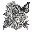 soulmate, love, tattoo design idea