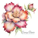 courage and power tattoo design idea