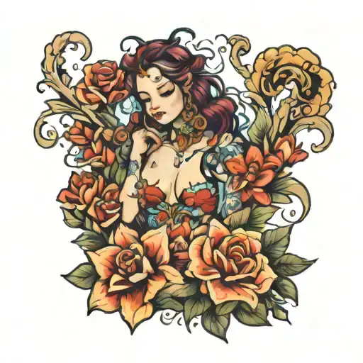 melody tattoo design idea