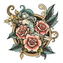 melody tattoo design idea