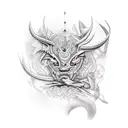 bosque tattoo design idea