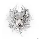 bosque tattoo design idea