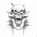 blasphemous  tattoo design idea